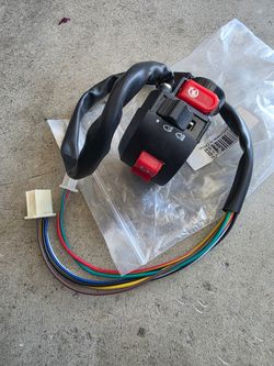 Left Start Switch Assembly Replacement for Taotao 50cc 70cc 90cc 110cc 125cc 150cc ATV Quad 4 Wheeler SunL Coolster