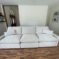 Living Spaces Kennedy Modular Reclining Sofa