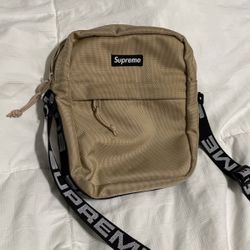 Supreme Beige Shoulder Bag
