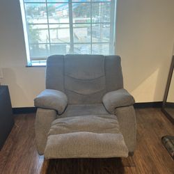 Grey Recliner 