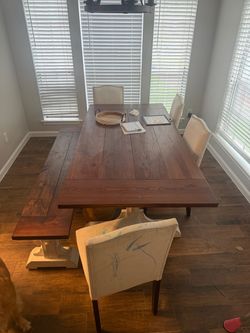 Custom kitchen table