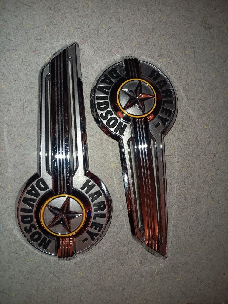 Harley Davidson Fatboy Emblems 