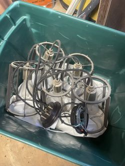 Vintage Chandelier, All Glass Edison Bulbs