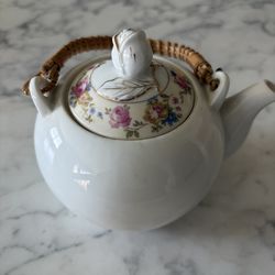 Small ceramic teapot