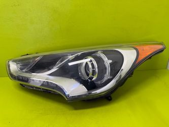 2012 2013 2014 2015 2016 2017 HYUNDAI VELOSTER LEFT DRIVER HALOGEN HEADLIGHT OEM