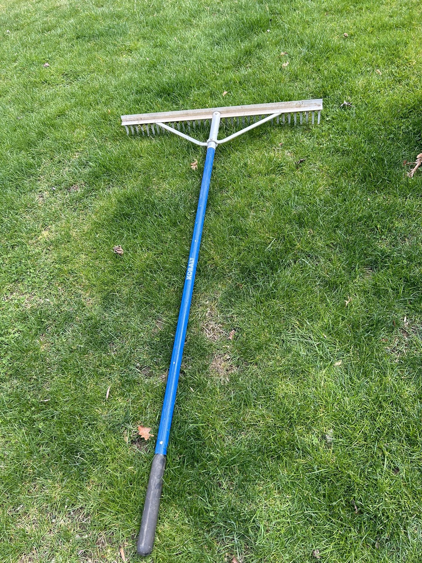 36 Inch Aluminum Landscape Rake, Crowbar And Ax