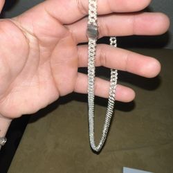 Pandora Pave Cuban Link  Necklace 