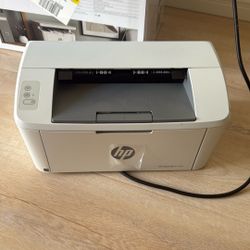 HP Printer Black & White Prints. Laser Jet M 110w