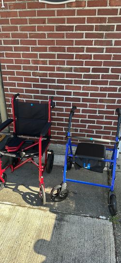 Light weight wheel chair and Walker