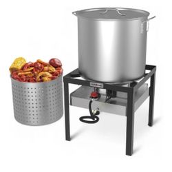 Seafood Boil And Turkey Fryer Pot BRAND NEW