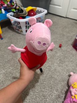 Peppapig talking plush