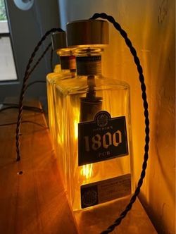 4 1800 Tequila Bottle Chandelier Light Fixtures