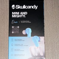 Skullcandy Mini and Mighty WIRELESS Earbuds Bluetooth: Model Dime 