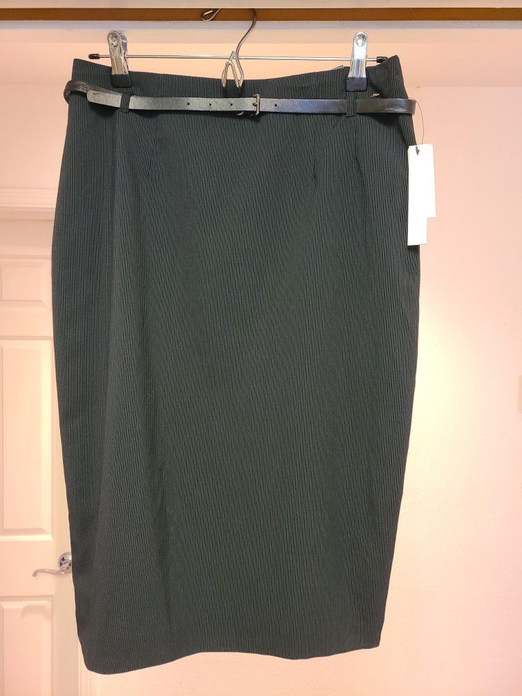 Pencil  Skirt.  New. Size 8 Stretch