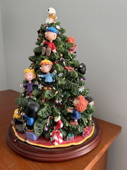 Danbury Mint Peanuts Lighted Christmas Tree for Sale in North