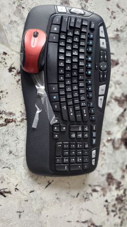 Logitech comfort wave keyboard w wireless mouse