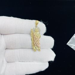 10K Tri Color San Judas 