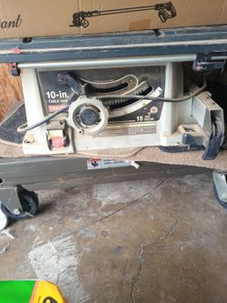 10 inch table saw