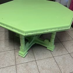 Elegant Braided Wood Table 