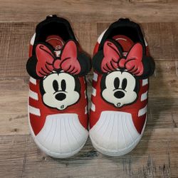 Adidas Superstar Disney Minnie Mouse Sneaker Shoes Kids Size 9 PRICE IS FIRM 
