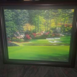 Augusta #12 Marci Rule 2004 Framed Painting