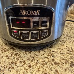 Aroma Rice, Cooker, Stainless Steel