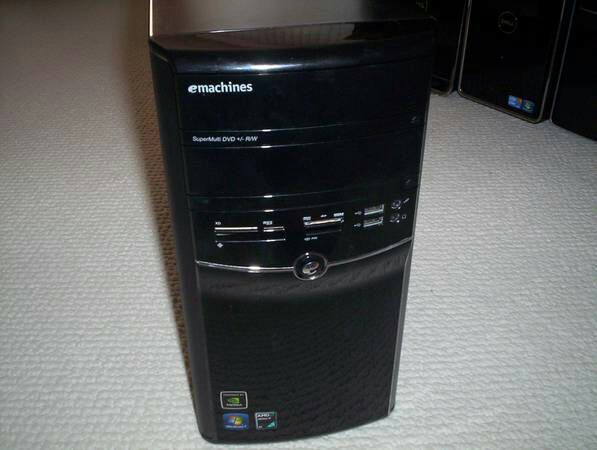 eMachines ET1331G-03W AMD Athlon II X2 2.7 GHz 320GB HD 6 GB RAM Win 7 - $169 (Schererville, IN)