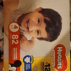 Huggies Diapers Size 4 