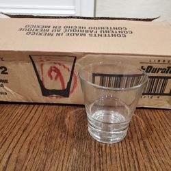 NEW Libbey 15712 Endeavor 12 oz. Lot of 9 stackable Rocks Double Old Fashioned Glass Clear 