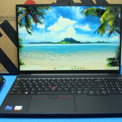 Lenovo ThinkPad E16 Gen 1 i7 (13th Gen) 12 Cores 512 GB SSD 16 GIGS RAM Webcam HDMI Win 11 Office
