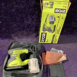 🧰🛠RYOBI 2 Amp Corded 1/4 Sheet Sander USED-$25!🧰🛠