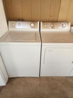 Washer And Dryer Electric admiral  manufacture from maytag jumbo tub whit warranty$500