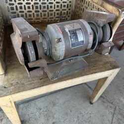 Bench Grinder Table Grinder, Chicago Power Tools