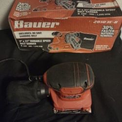 One brand new Belt sander and one used hand sander will not separate works Great