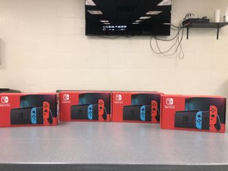 Nintendo Switch red and blue Joycon edition v2