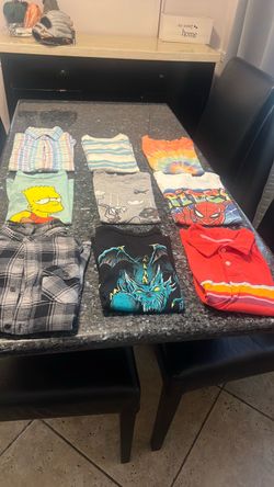 Lil boys Sz is 10 /12 shirts