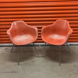 Vintage MCM Krueger Shell Chairs