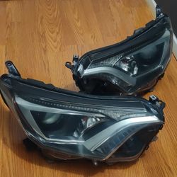 2016 2017 2018 OEM Toyota RAV4 Left and Right Headlights