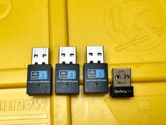 Lot of 4 USB WiFi Adapters