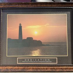 Dedication - Framed Art