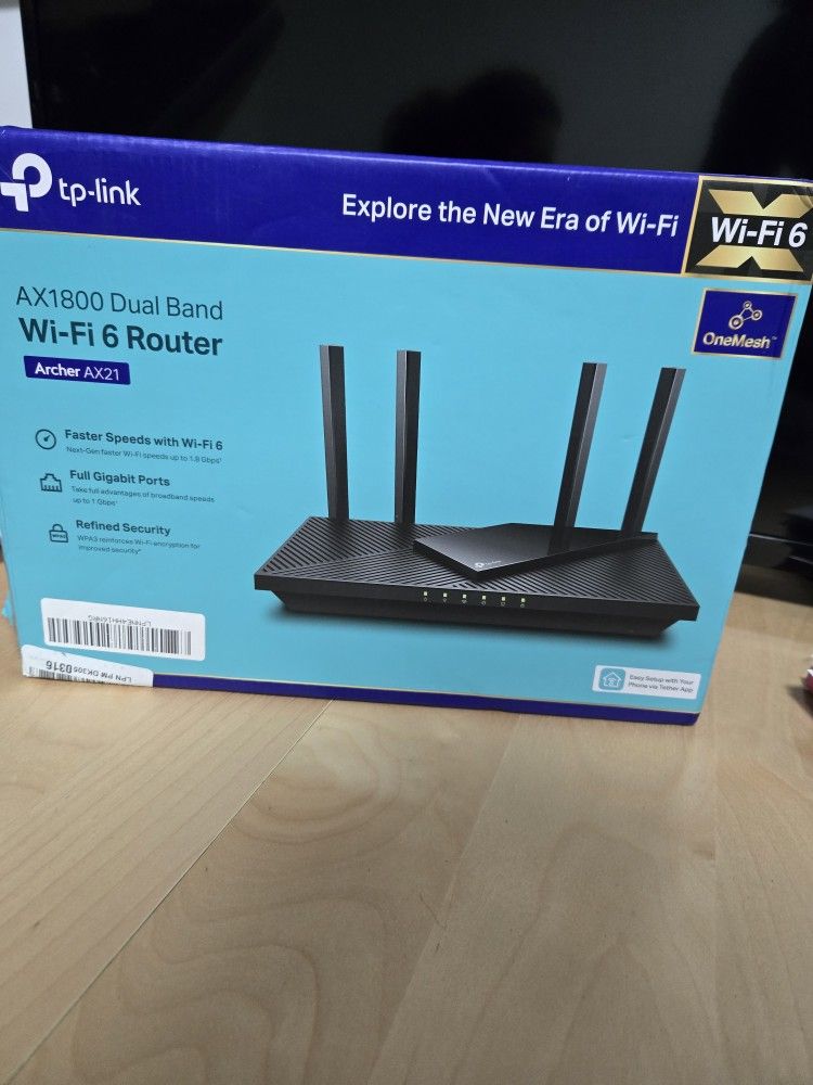 TP-Link AX1800 WiFi 6 Router