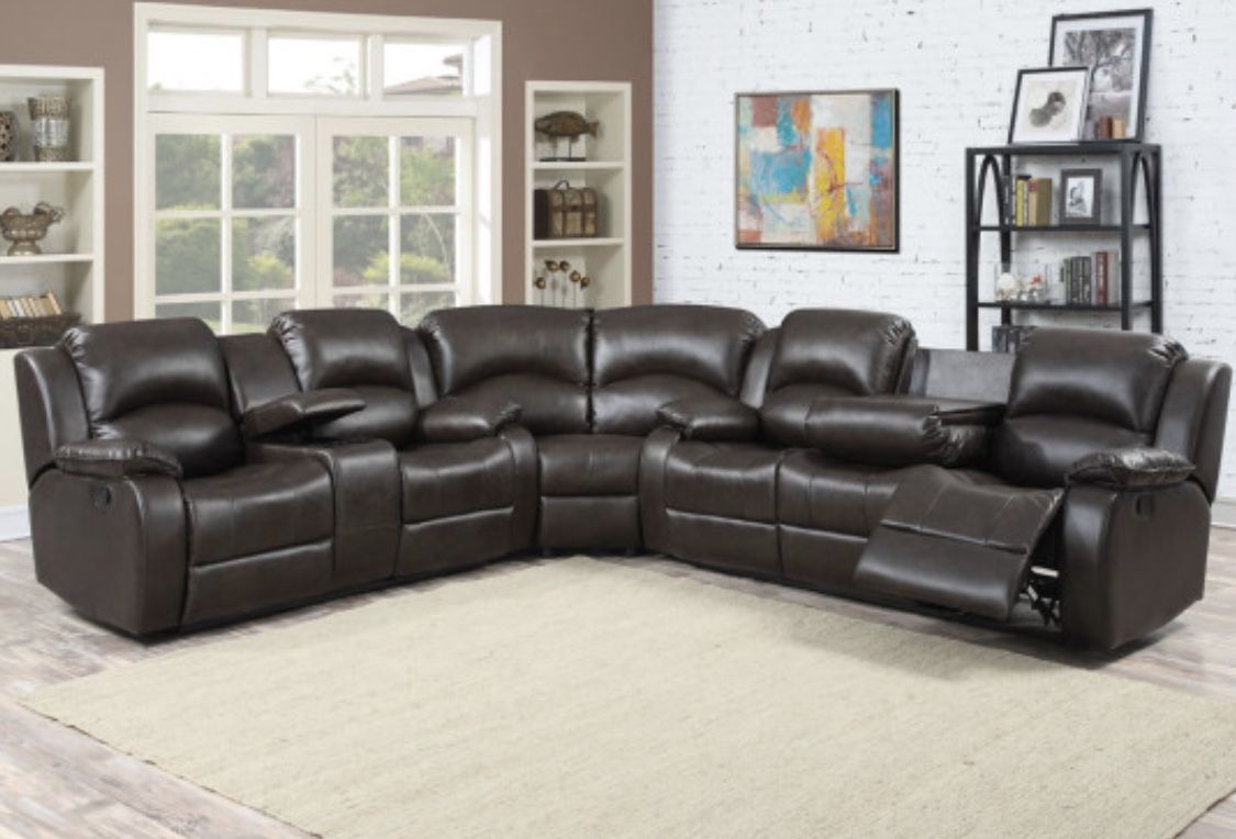 New Recliner Sectional Couch ! Free Delivery 🚚 ! $10 Down Financing   ! 