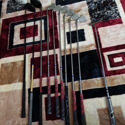 Golf Clubs with Stand Bag