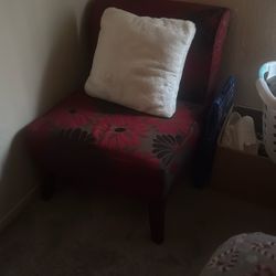 Red And Brown Chairs