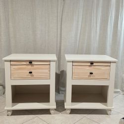 Two Large Nights Stands From Ikea Recently Painted 