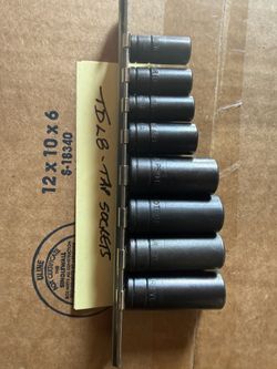 Snap on Tap Sockets. 1 Thur 8