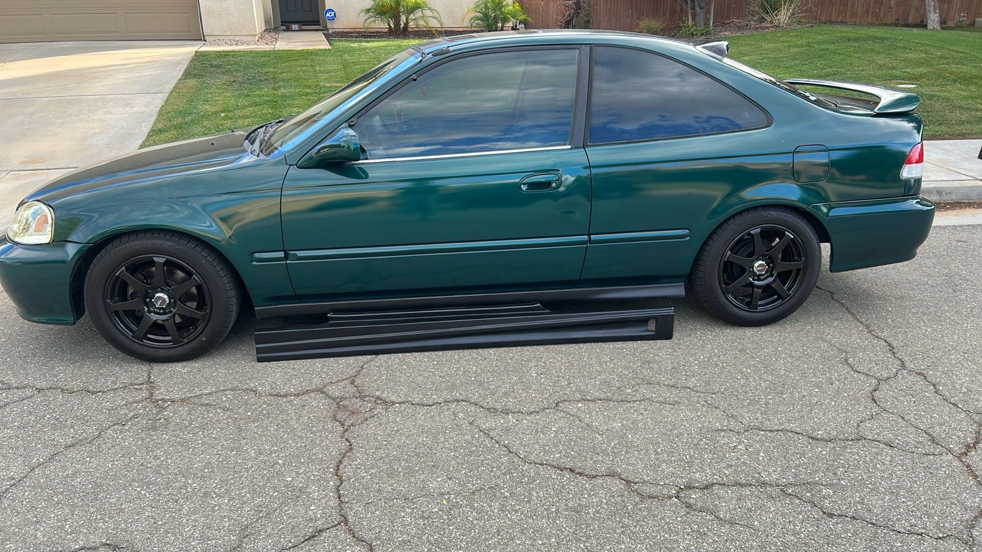 Black Side Skirts