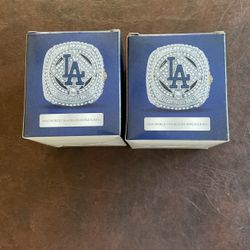 2 2021 Dodger WS Rings $100 Each