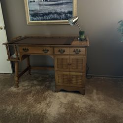 Vintage Wood Desk