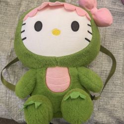 Hello Kitty Plushie And Bag